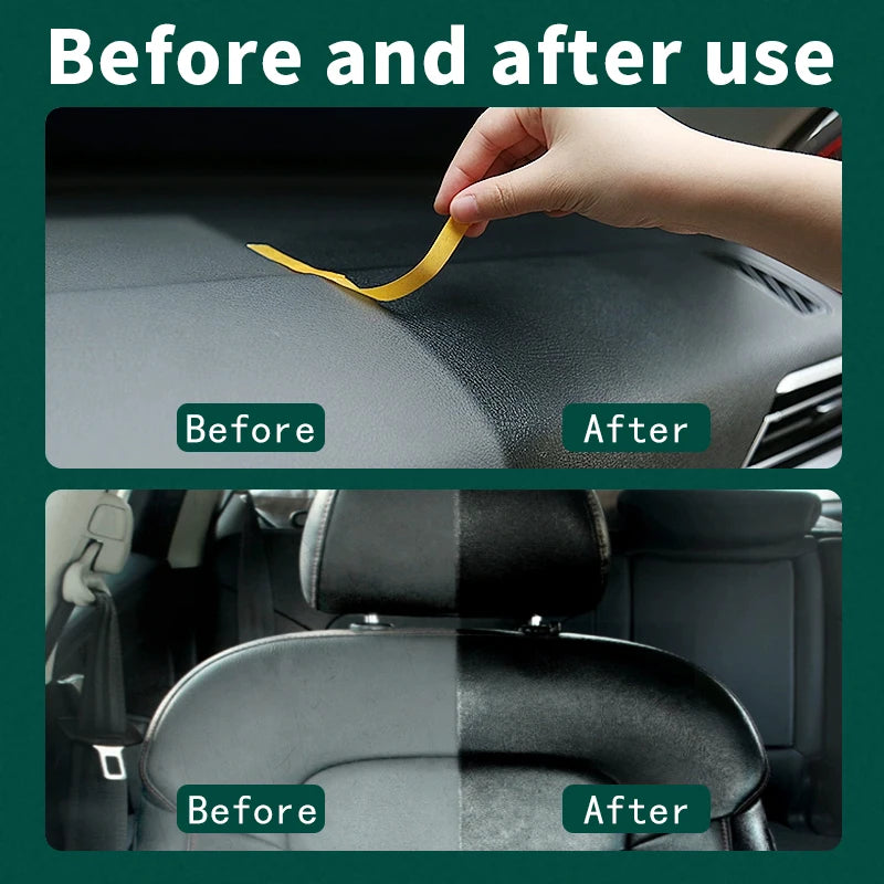 Car Interior Rubber, Plastic, Leather, Cleaning Protectant