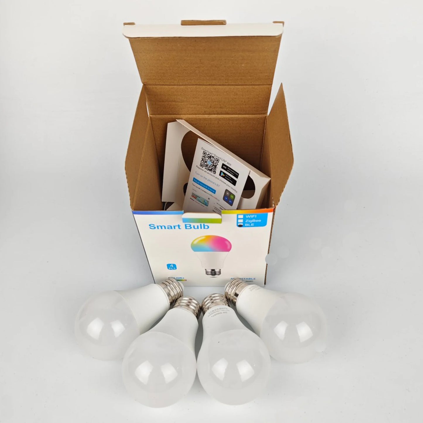 4pcs, Color Changing, Music Sync, App Control, Smart Light