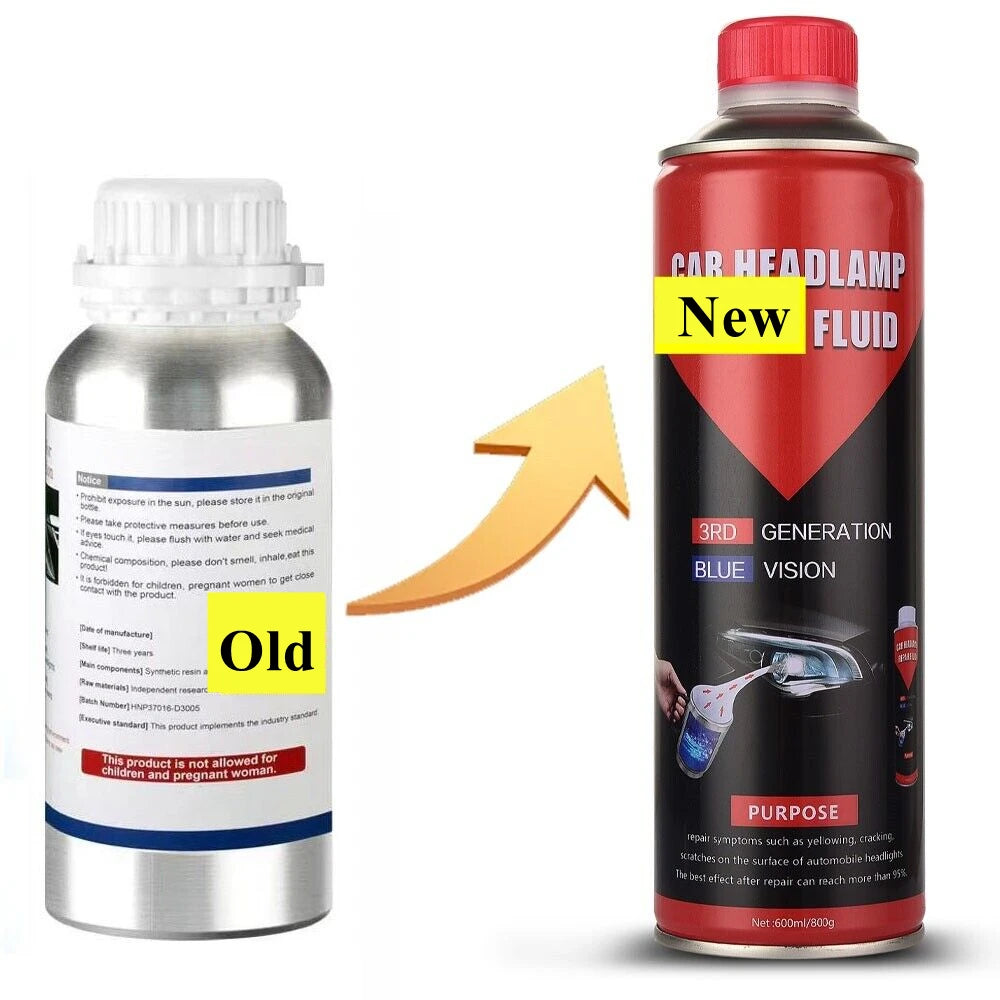 Polymer Headlight Cleaning / Repair Fluid