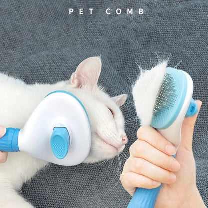 Stainless Steel Grooming Brush for Dogs & Cats