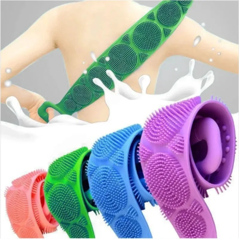 1 Blue Massage & Exfoliating Sponge for Bath or Shower