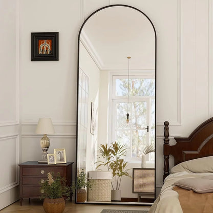 21x64 inch Arched Full Length Mirror for Bedroom
