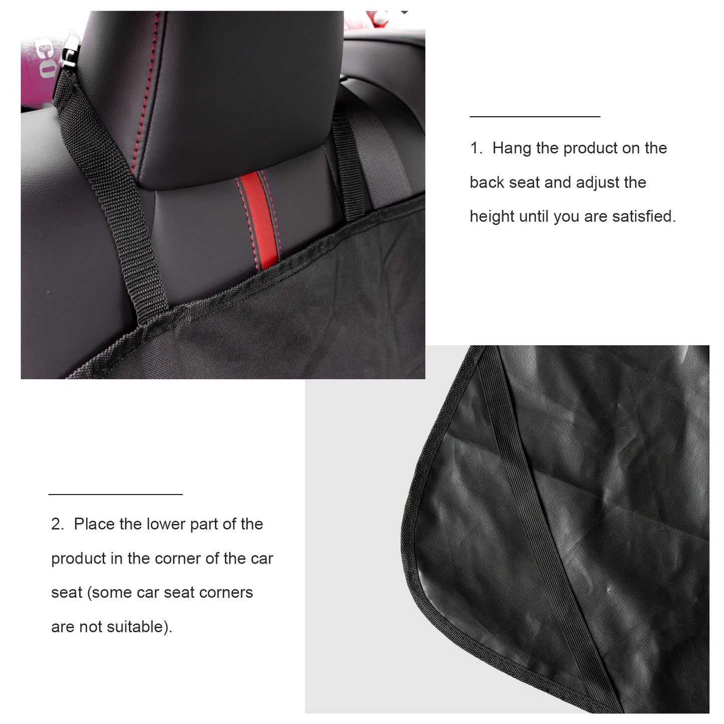 Back Seat Cover, Waterproof Pet Carrier