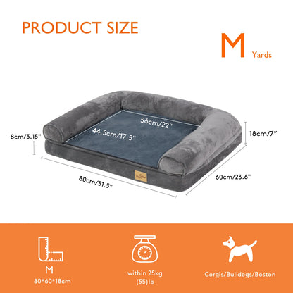 Dog Bed Extra Large Orthopedic with Removable Washable Cover