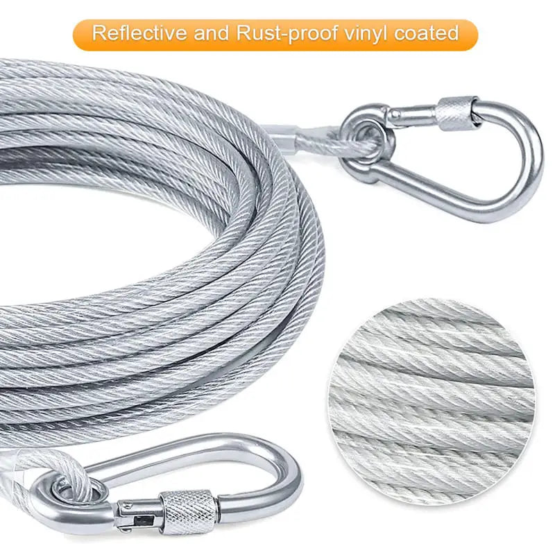 Double Cleat Dog Tie Out Cable