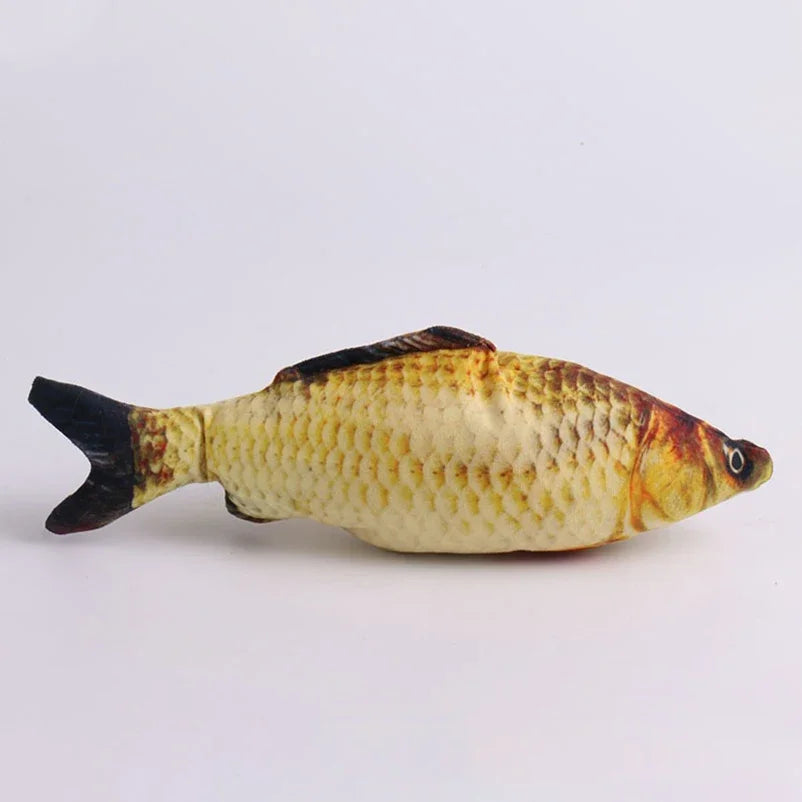 Simulation fish cat-teasing toys