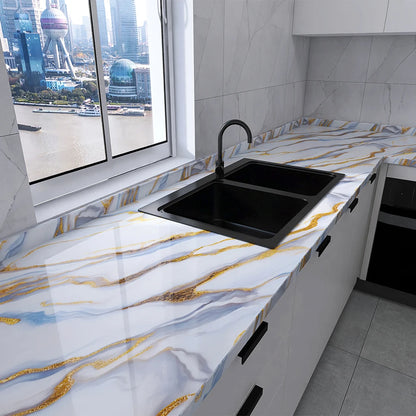 Suitable for kitchen self-adhesive  pvc counter top replacement