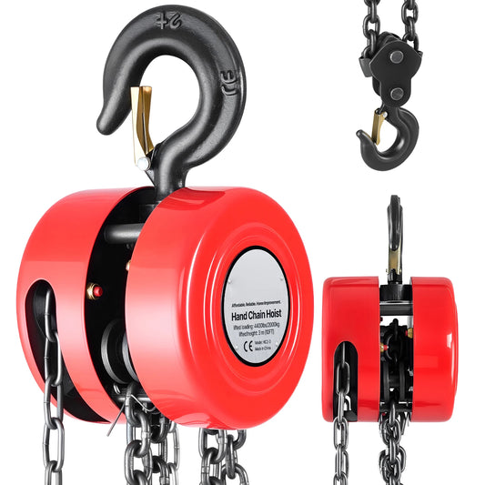 1T Hand Chain Hoist with 20 ft Height