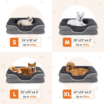 Orthopedic Dog Bed w/ Washable Cover