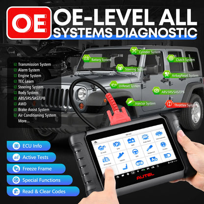 Autel MaxiCheck MX808S OBD2 Bi-directional Scanner