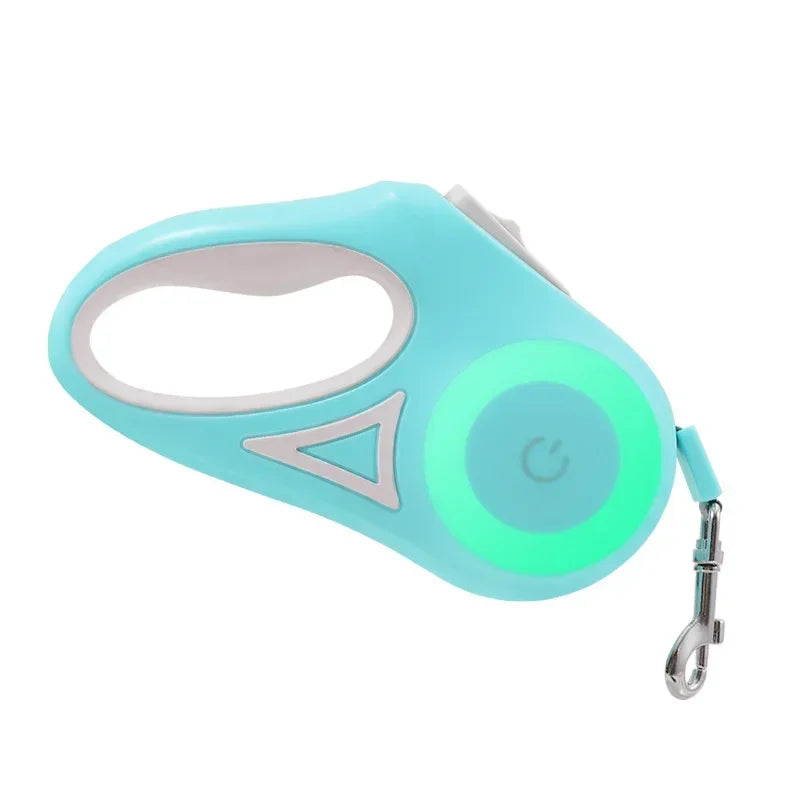 LED Luminous Retractable Dog Leash