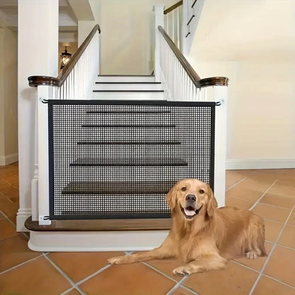 Dog Barrier Fence. Pet Security Gate for Indoor Outdoor
