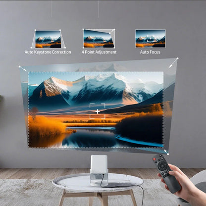 1080P Android Wifi6 1920*1080P Home Cinema Projetor