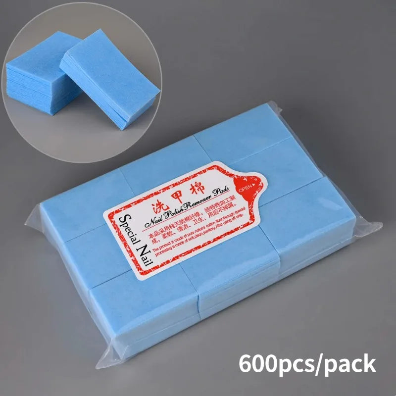 100/500/600/1000Pcs Professional Lint-Free Wipes