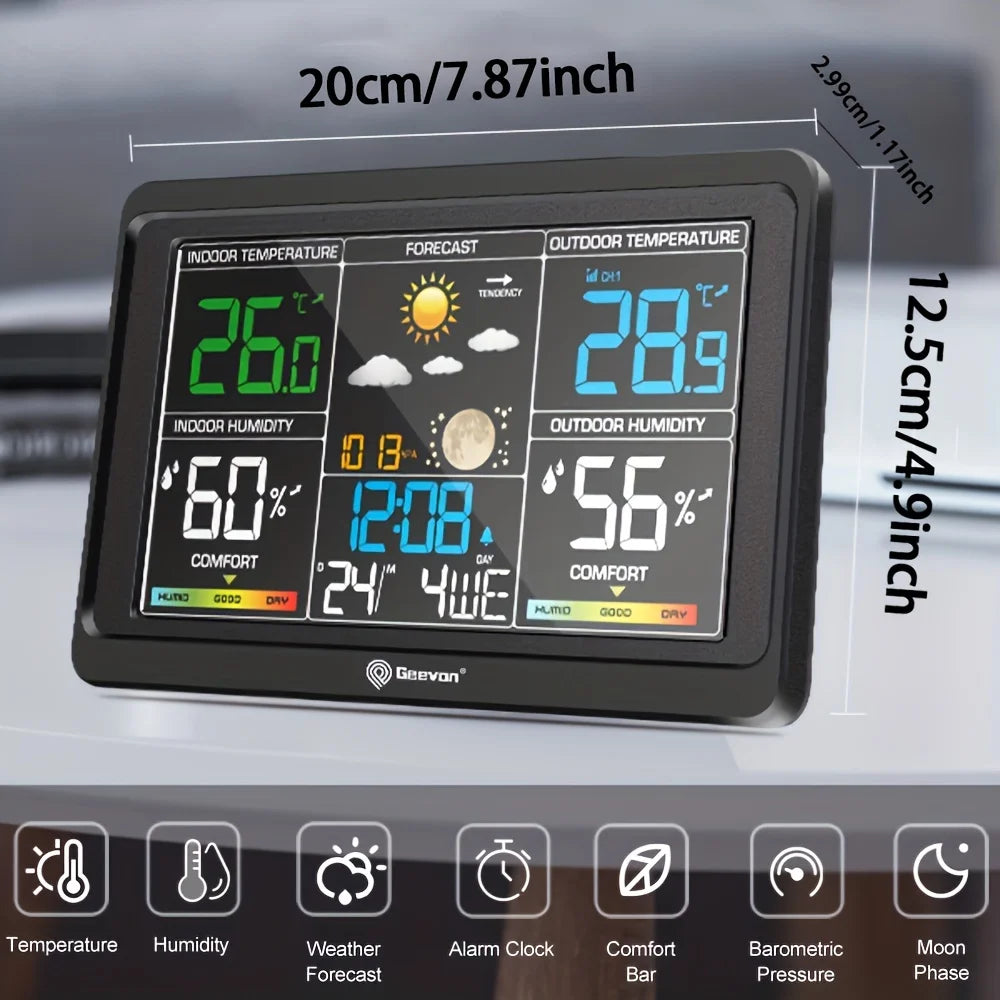 Weather Station Wireless Indoor Outdoor