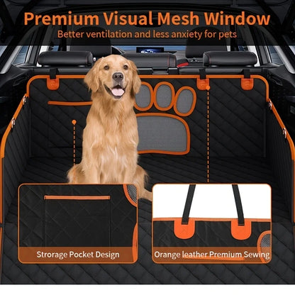 Dog Seat Cover, Anti Slip Durable Pet Rear Seat Cover
