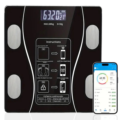 Wireless LED Digital Smart Body Fat Scale