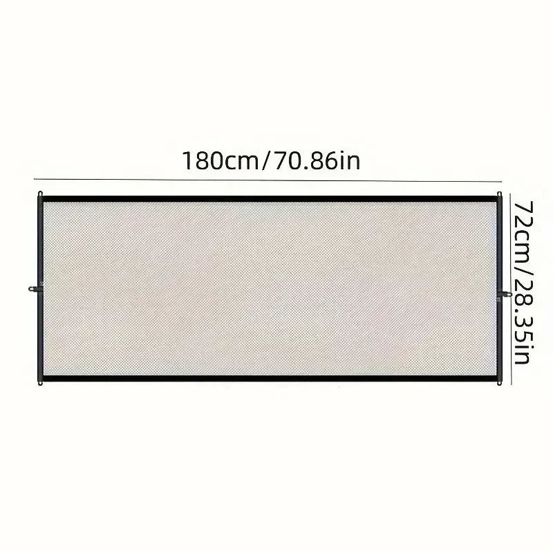 Dog Barrier Fence. Pet Security Gate for Indoor Outdoor