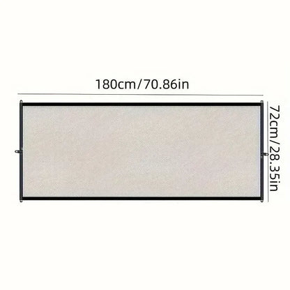 Dog Barrier Fence. Pet Security Gate for Indoor Outdoor