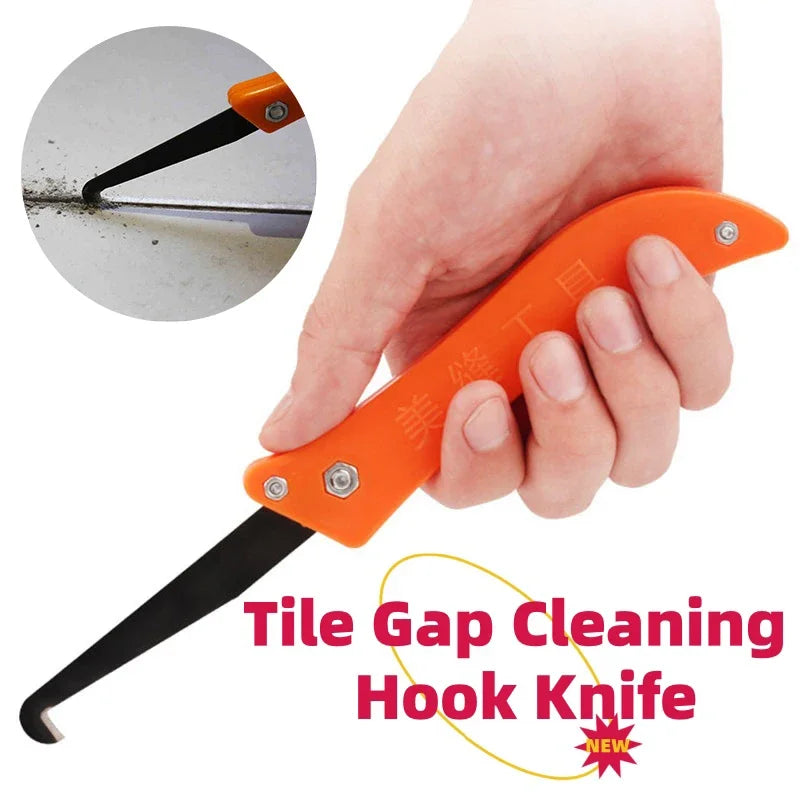 Professional Tile Gap Cleaning Hook Knife