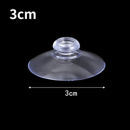 5-20 Piece Clear Suction Cup Wall Hooks