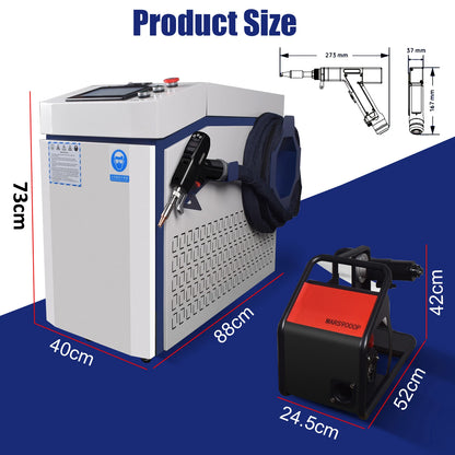 1500W Laser Welding Cutting Soldering Machine