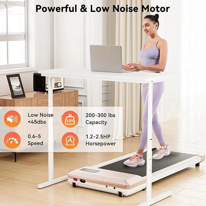 Treadmill for Small Spaces with APP & Remote Control