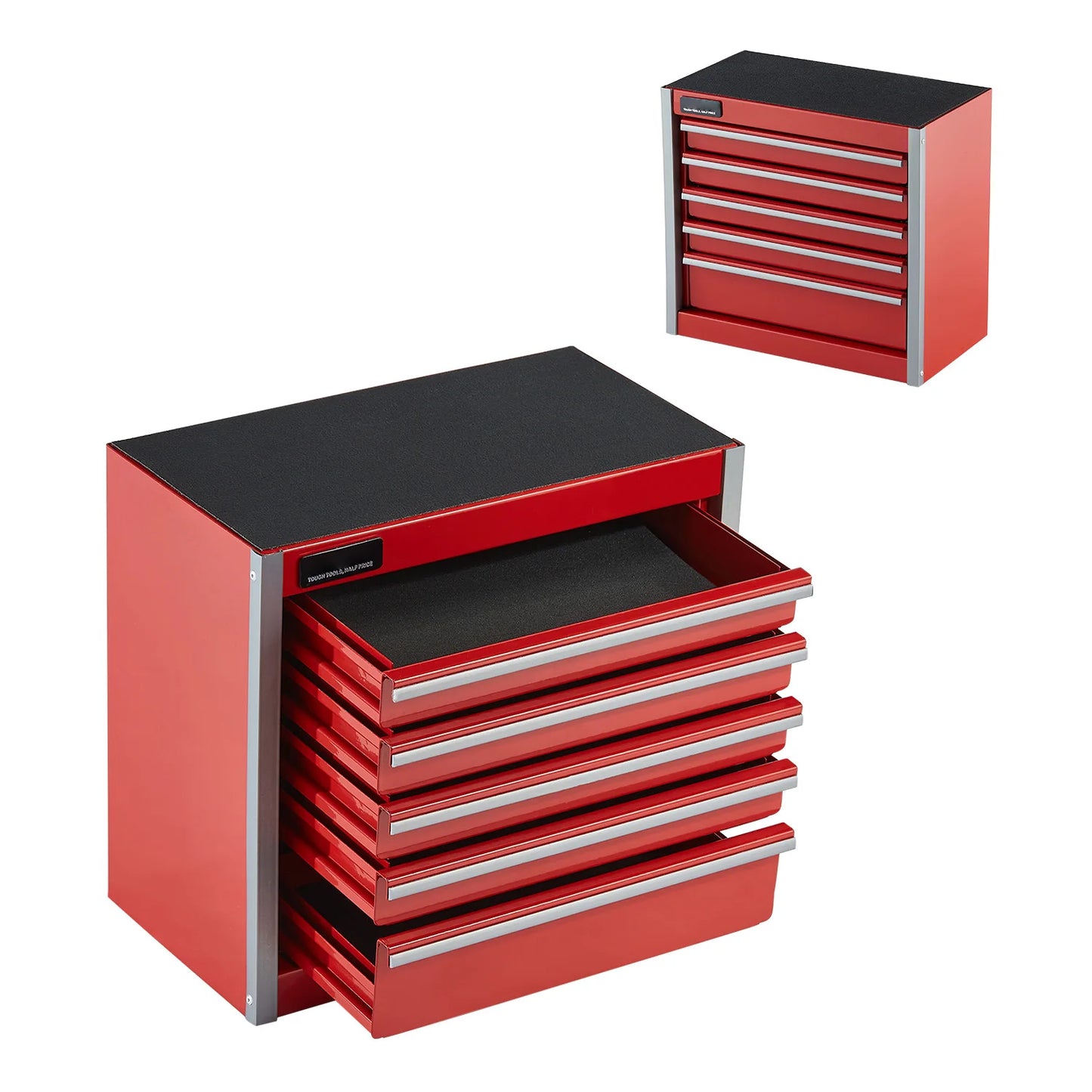 5-Drawer Portable Tool Box for Garage & Workshop Storage