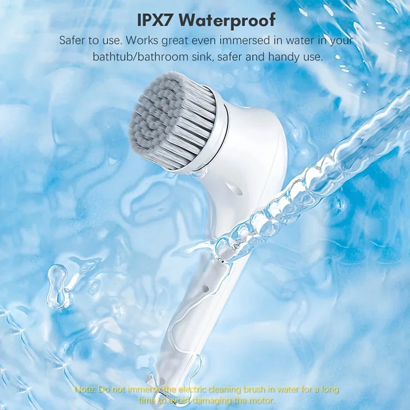 Waterproof Electric Cleaning Brush for Bathroom/Kitchen