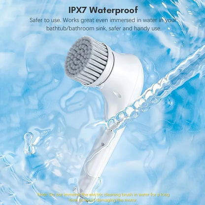 Waterproof Electric Cleaning Brush for Bathroom/Kitchen