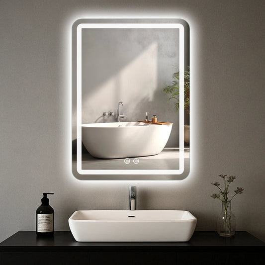 Backlit 20x28" Bathroom Vanity Mirror