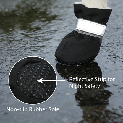 Puppy Shoes Waterproof Anti Slip for Puppies 10-13 lbs