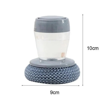 1pc Portable Kitchen Soap Dispensing Brush