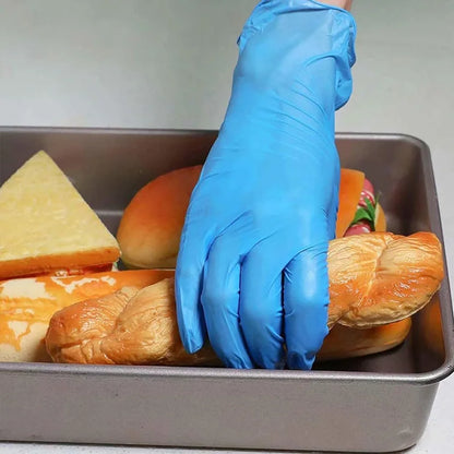 100 PCS Nitrile Kitchen Gloves, Size M