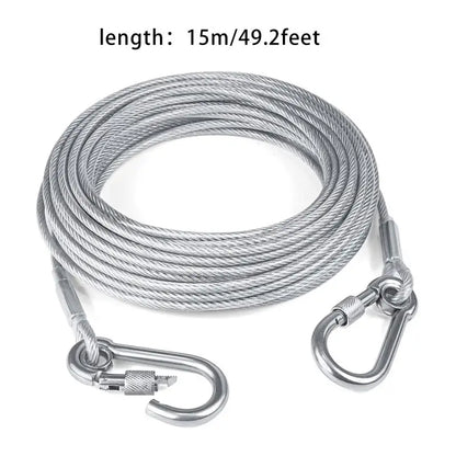Double Cleat Dog Tie Out Cable
