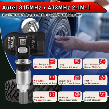 Autel TPMS Cloneable Programming Sensors For TS501 TS508