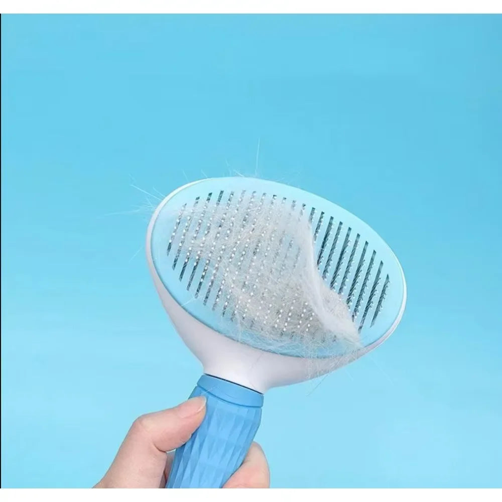 Stainless Steel Grooming Brush for Dogs & Cats