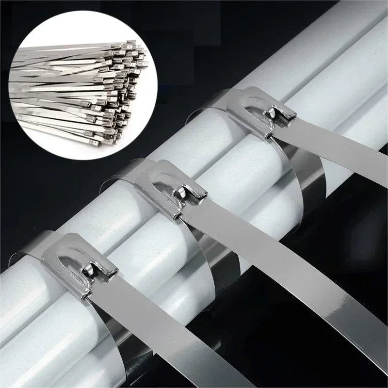 Stainless Steel Cable Ties w/Quantity & Size Choice