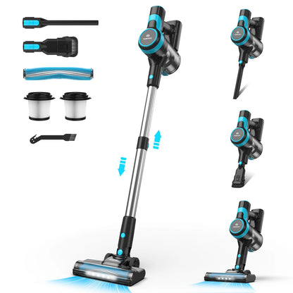 Cordless Vacuum Cleaner for Carpet & Pet Hair