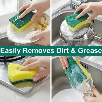 2-50 Pcs Kitchen Dishwashing Sponge