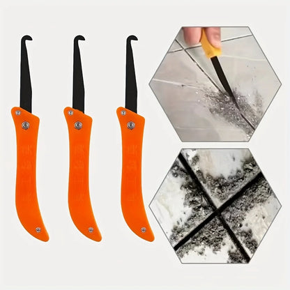 Professional Tile Gap Cleaning Hook Knife
