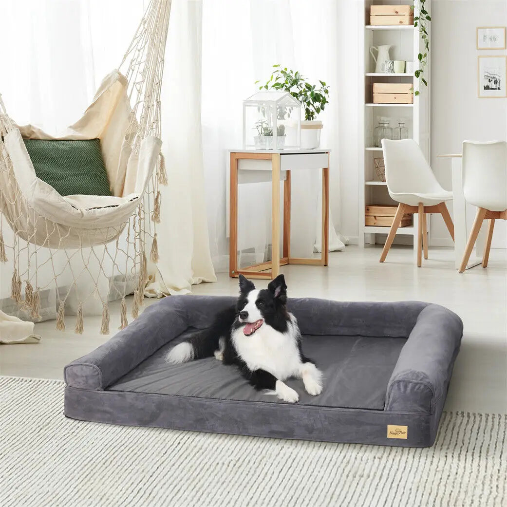 Dog Bed Extra Large Orthopedic with Removable Washable Cover