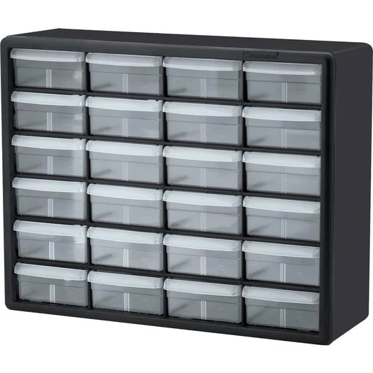 24-Drawer Storage Cabinet for Garage Organization