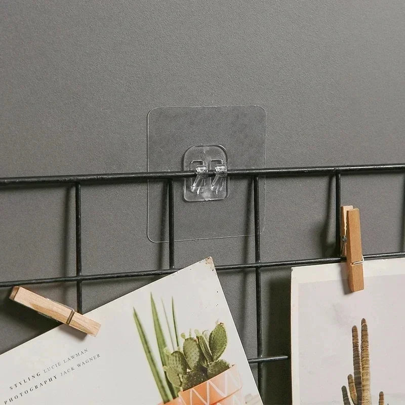 1-20 Self Adhesive Hooks for Bathroom & Kitchen