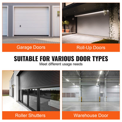 4.8m Garage Door Seals Bottom Rubber U Shape +O Ring