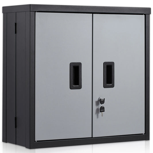 Foldable Locker, Wall Mounted, w/Adjustable Shelf