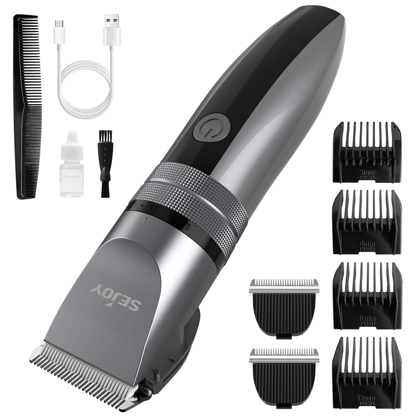 Cordless Pet Hair Clipper Kit for Dogs & Cats