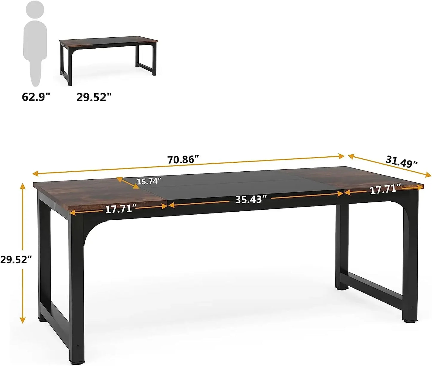 Modern Computer Desk for Home Office