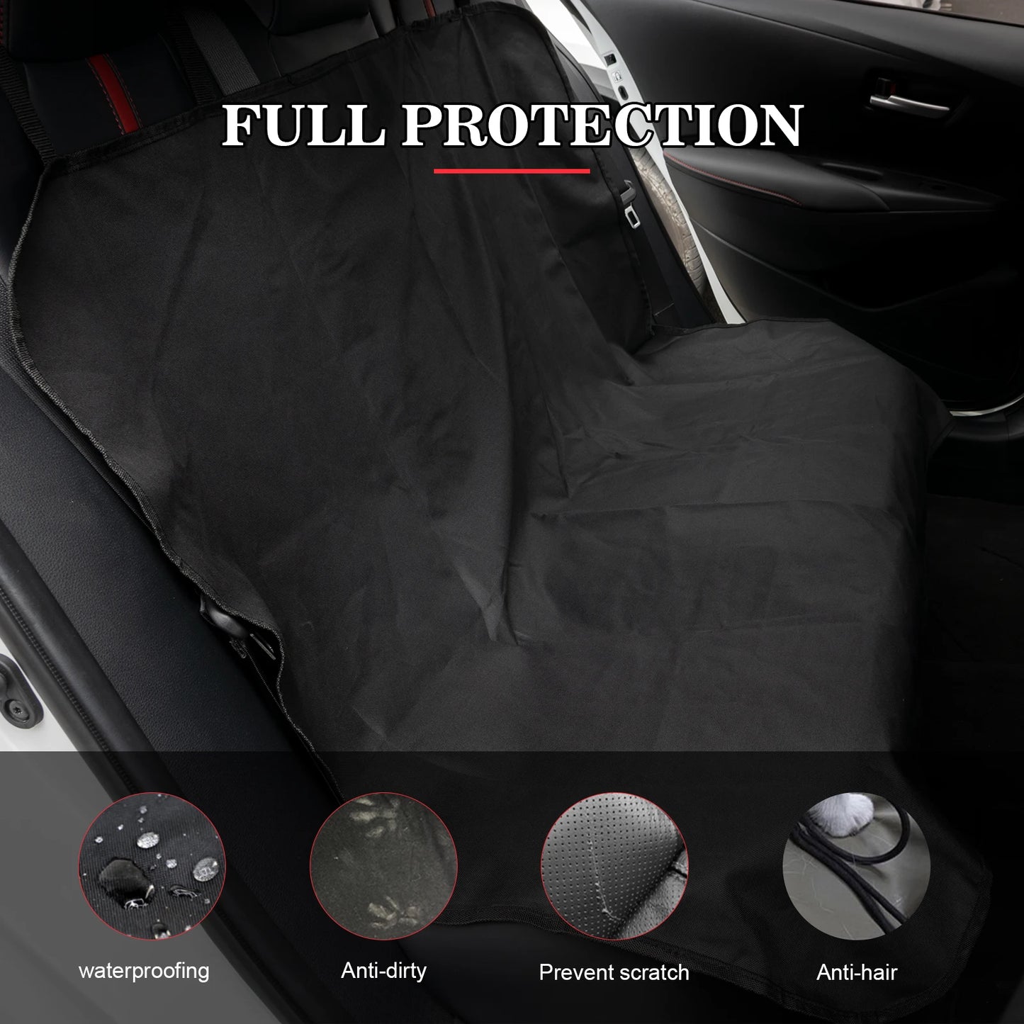 Back Seat Cover, Waterproof Pet Carrier