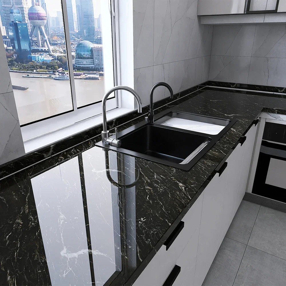 Suitable for kitchen self-adhesive  pvc counter top replacement